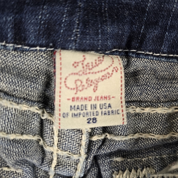 True Religion Womens Bootcut Jeans 28 (29x32 Actual) Dark Blue Denim Western (G5 - Picture 7 of 11